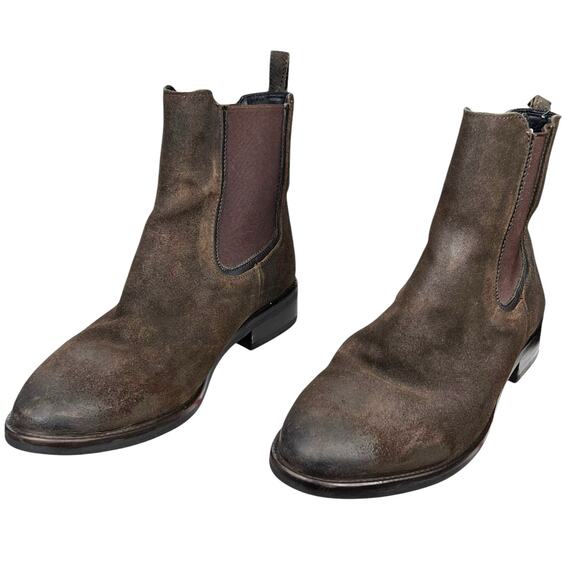 Thursday Women’s Duchess Brown Suede Chelsea Boot Size US 8 - Picture 6 of 11